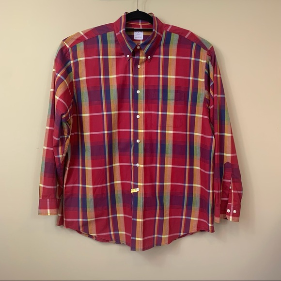 Brooks Brothers Other - Brooks Brothers Plaid Button Down Shirt